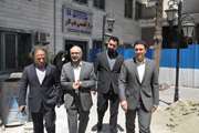 بازدید مدیر رفاه و سلامت کارکنان دانشگاه علوم پزشکی تهران از بیمارستان بهارلو